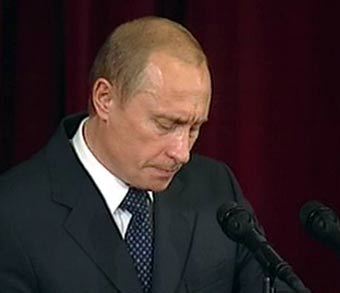 Владимир Путин, кадр НТВ, архив.