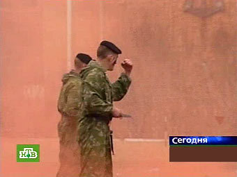 Учения российских военнослужащих. Кадр телеканала НТВ, архив