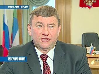 Алексей Лебедь. Кадр телеканала "Россия" 