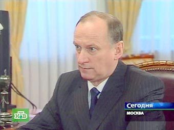 Директор ФСБ Николай Патрушев. Кадр телеканала НТВ, архив 