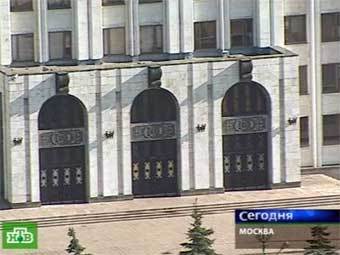 Здание Минобороны России. Фото Юлии Вишневецкой, Лента.Ру