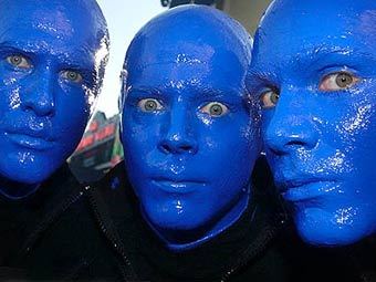   Blue Man Group.    blogwaybaby.com