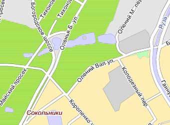 ����� ������������. ����� � ����� maps.yandex.ru