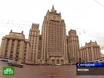 Здание МИД РФ. Кадр НТВ, архив
