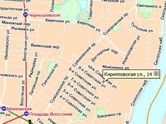 ����� ������������. ����� � ����� maps.yandex.ru