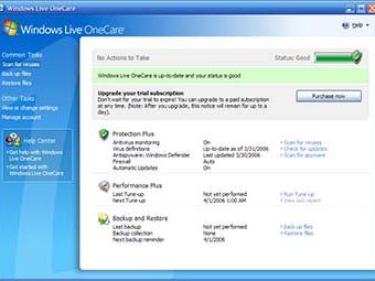 �������� ���������� Windows Live OneCare