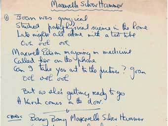 ����� ����� "Maxwell's Silver Hammer". ���� � ����� christies.com