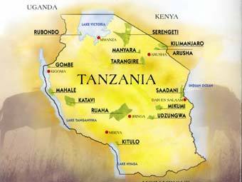 ����� ���������� ������� ��������. ����������� � ����� tanzaniaparks.com