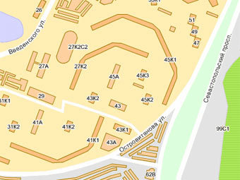����� ������������. ����� � ����� maps.yandex.ru