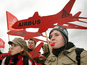 ���������� ���������� Airbus. ���� AFP