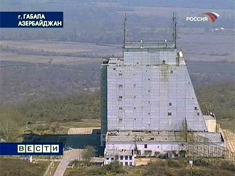 Габалинская РЛС. Кадр телеканала Россия