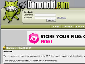 �������� ����� demonoid.com
