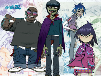 ��������� ������ Gorillaz, ����������� � ����� villagevoice.com