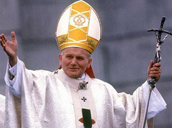 Папа Иоанн Павел II, фото с сайта bbc.co.uk