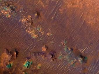 Поверхность Марса. Фото NASA. 
