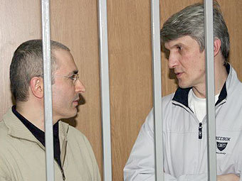 Михаил Ходорковский и Платон Лебедев. Фото с сайта khodorkovsky.ru