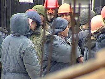 Рабочие-мигранты. Кадр "Первого канала", архив 