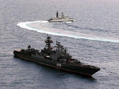 Российские корабли зашли с визитом в Тулон