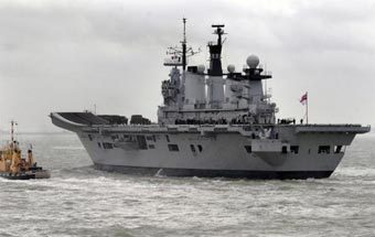 HMS Illustrious. Фото Министерства обороны Великобритании