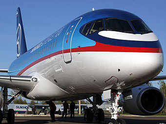 Sukhoi SuperJet-100. Фото с сайта sukhoi.superjet100.com