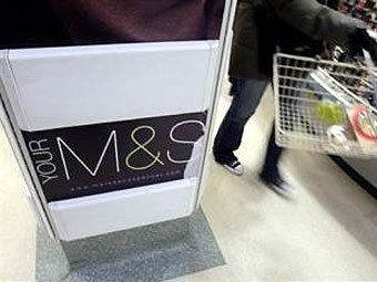   Marks and Spencer.  AFP