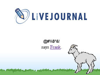 ������� LiveJournal � �������� �������, ����� �����