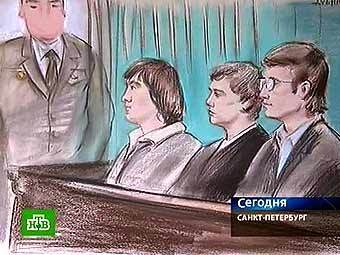 Задержание одного из подозреваемых в покушении на Матвиенко. Кадр телеканала "Вести 24", архив 