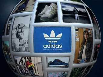 Кадр из демонстрационного ролика Adidas