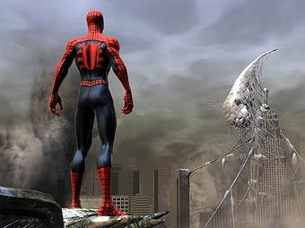 Скриншот игры Spider-Man: Web of Shadows