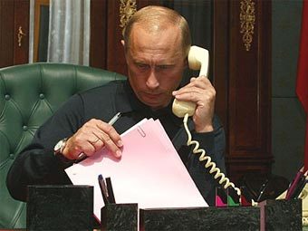 Владимир Путин. Фото пресс-службы президента России