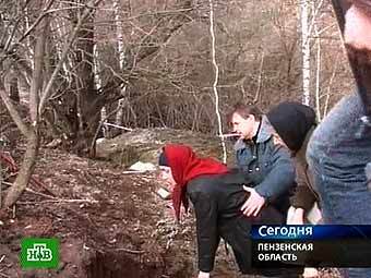 Пензенские сектанты. Кадр телеканала НТВ, архив 