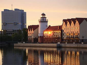 Вид на Калининград. Фото пользователя Vint26 с сайта kaliningrad.ru