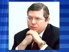 Леонид Рожецкин. Фото, переданное в эфире телеканала LNT