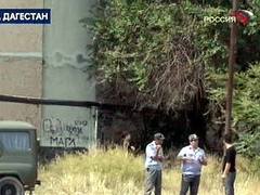 Дагестанские милиционеры. Кадр телеканала "Россия"