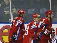 Хоккеисты сборной России. Фото <a href="http://lenta.ru/info/afp.htm" target="_blank">AFP</a>