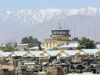 Авиабаза в Баграме. Фото с сайта ВВС США.