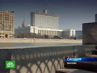 Дом правительства РФ. Кадр НТВ, архив