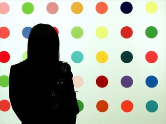     dot paintings .  AFP