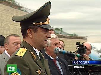 Первый замминистра обороны РФ Александр Колмаков. Кадр телеканала НТВ
