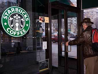  Starbucks.  AFP