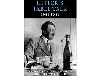 Обложка книги Хью Тревор-Ропера "Застольные беседы Гитлера. 1941-1944 гг." с сайта amazon.com