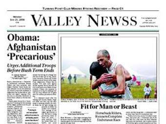���������� Valley News � ��������� � ���������. ����������� � ����� Regret the Error