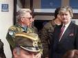Радован Караджич и представители генштаба РС, 1993 год. Фото из архива AFP