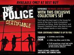 Обложка Certifiable группы The Police. Иллюстрация с сайта Best Buy