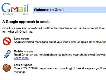 �������� ������� Gmail �������� ����������