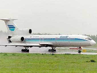 Ту-154 авиакомпании "Красэйр". Фото с сайта airliners.net