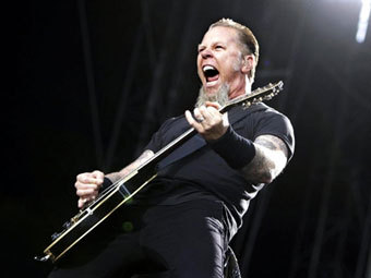 Джеймс Хетфилд (Metallica). Фото AFP