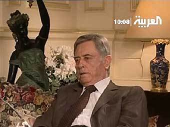 Абдель-Халим Хаддам. Архивный кадр телеканала 'Аль-Арабия'