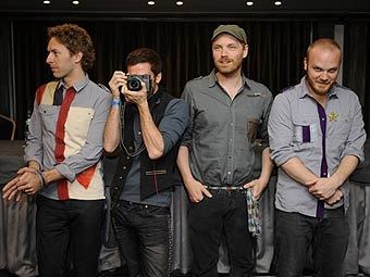  Coldplay.  AFP