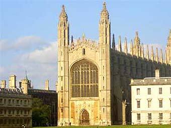 Кембриджский университет. Фото с официального сайта города